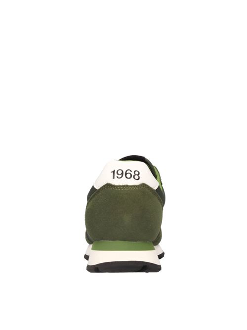 Sneakers model Z44101 SUN68 in suede leather and breathable fabric SUN68 | Z44101MILITARE SCURO